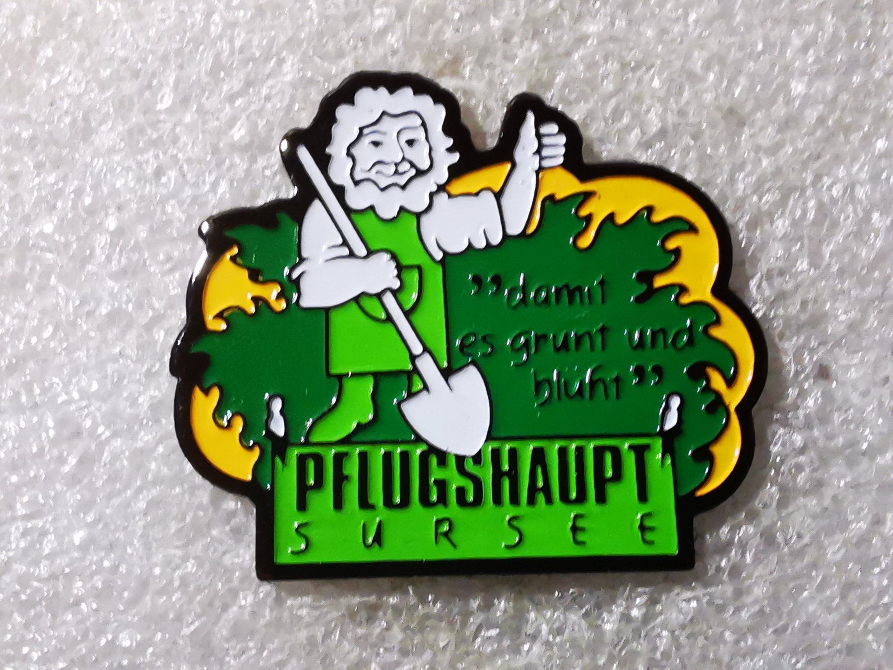 Placchette & Badge: Ansteckpin 102: Pflugshaupt Sursee – Usato da Oppligen venduto da Pin-Fall-Shop