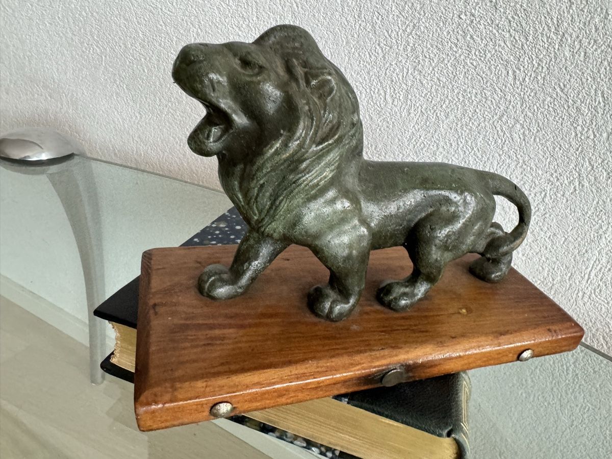 Skulpturen & Statuen: Antik Messing Bronze Löwe Figur Original Alt Massiv – Gebraucht aus Morges von SevArt 1