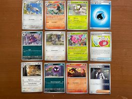 Pokemon 12er Karten Set (Versand gratis)