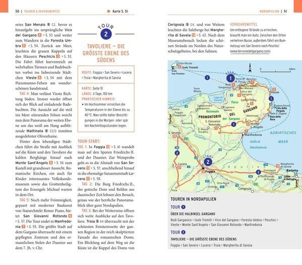 Libri: APULIEN, KALABRIEN & BASILIKATA - Reiseführer POLYGLOTT – Usato da Bern venduto da carola31 7
