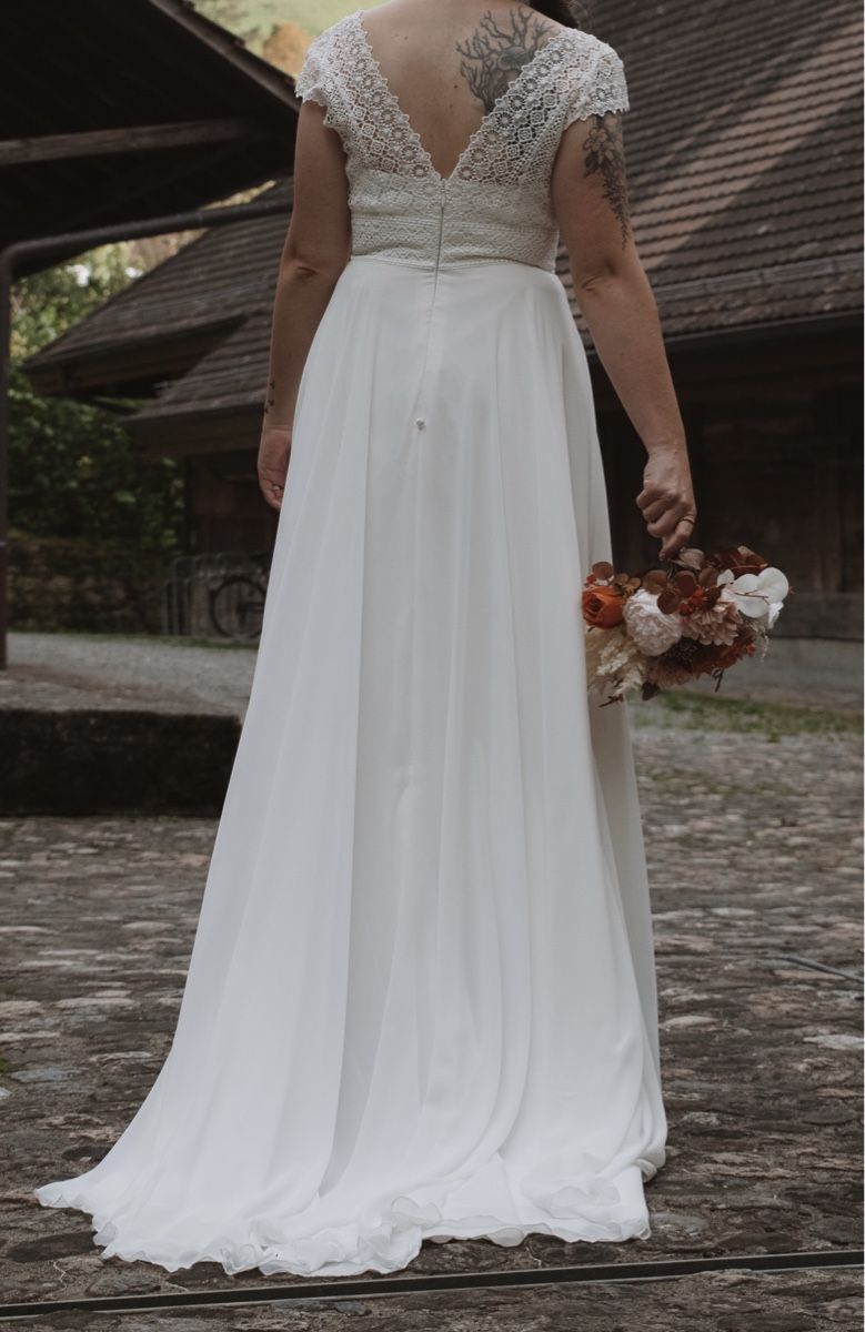 Kleider: Hochzeitskleid / Brautkleid Boho – Gebraucht aus Lenzburg von Li-Lo 2