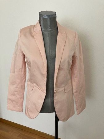 Blazer rose poudré printemps/été, taille 38 - Élégant!
