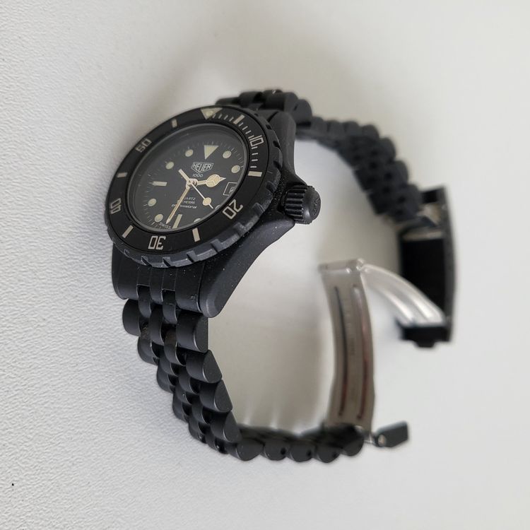 NOS HEUER Diver 1000 Série Quartz 200m 28mm (Neu