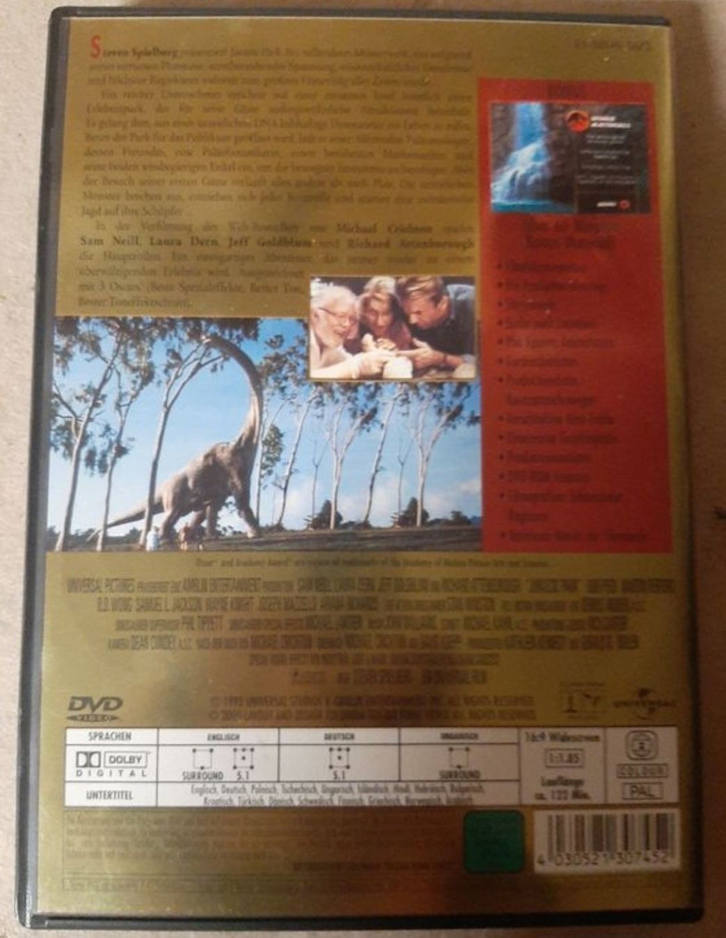 Tutti i DVDs: Jurassic Park 1 + 3, DVD's – Usato da Vogelsang AG venduto da villa9 5