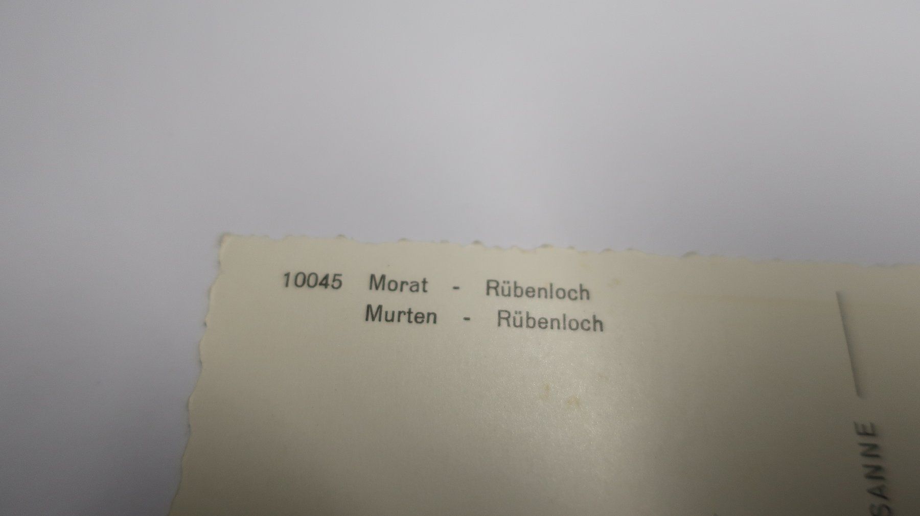 Cartoline postali: Morat Rübenloch Murten – Usato da Cormoret venduto da Pascalll2001 5