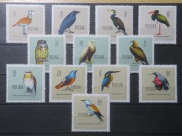 Vögel Polen Mi 1197-1208*