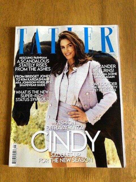 Riviste & Magazine: Magazine Tatler Cindy Crawford – Usato da Les Ponts-de-Martel venduto da Jolisa