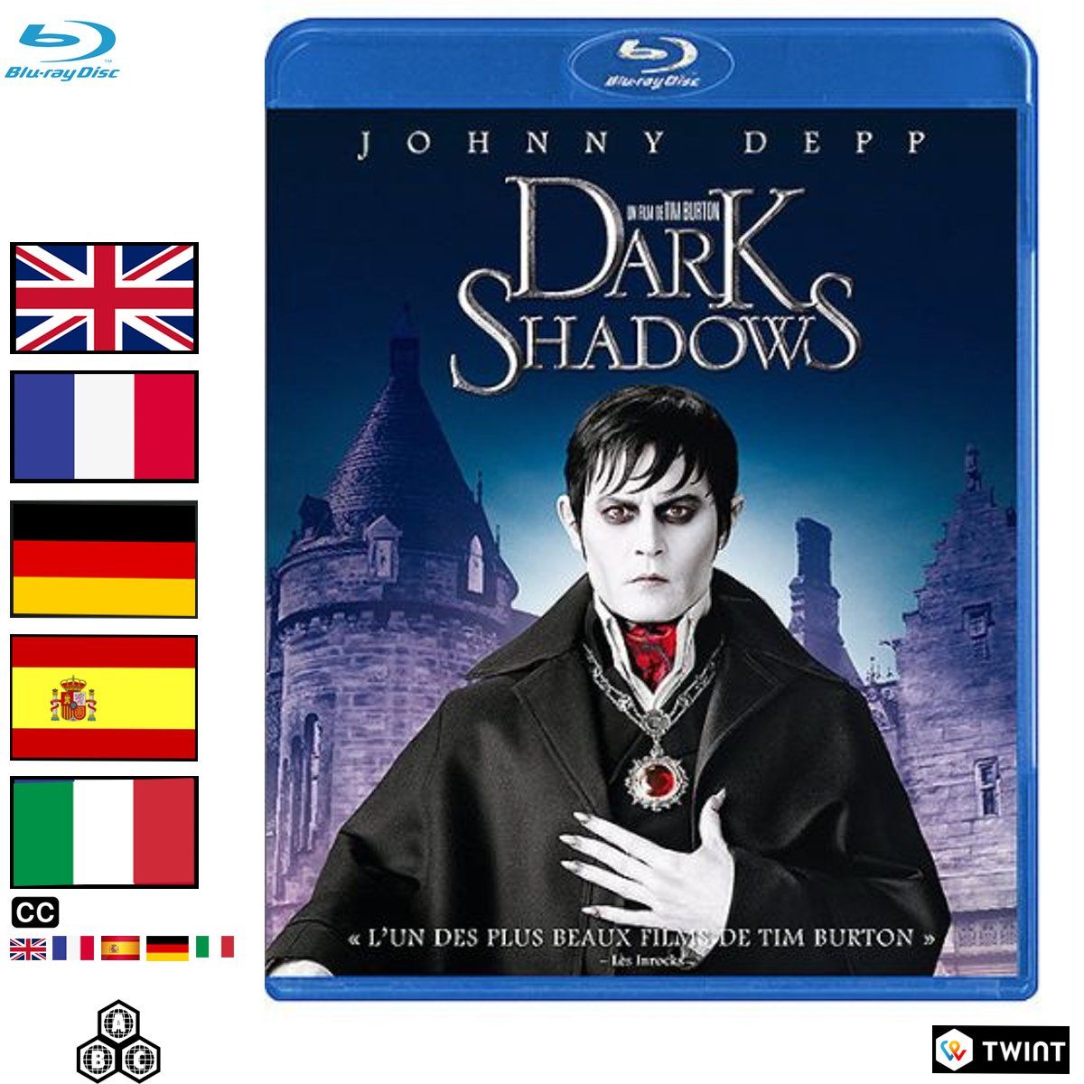 Tutti i DVDs: Dark Shadows (2012) - Blu-ray – Nuovo e nell'imballaggio originale da Semsales venduto da __Florian__
