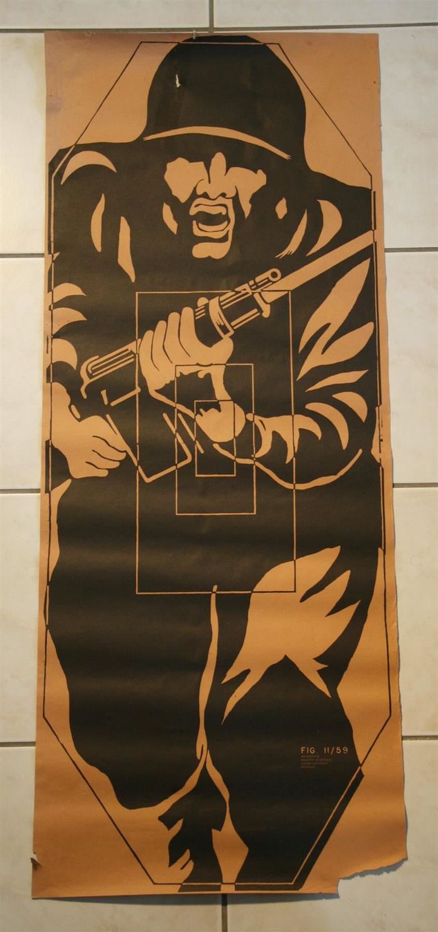 Classici del design: Zielscheibe GB, Shooting Target Poster – Usato da Birrwil venduto da brandschatz_birrwil 5