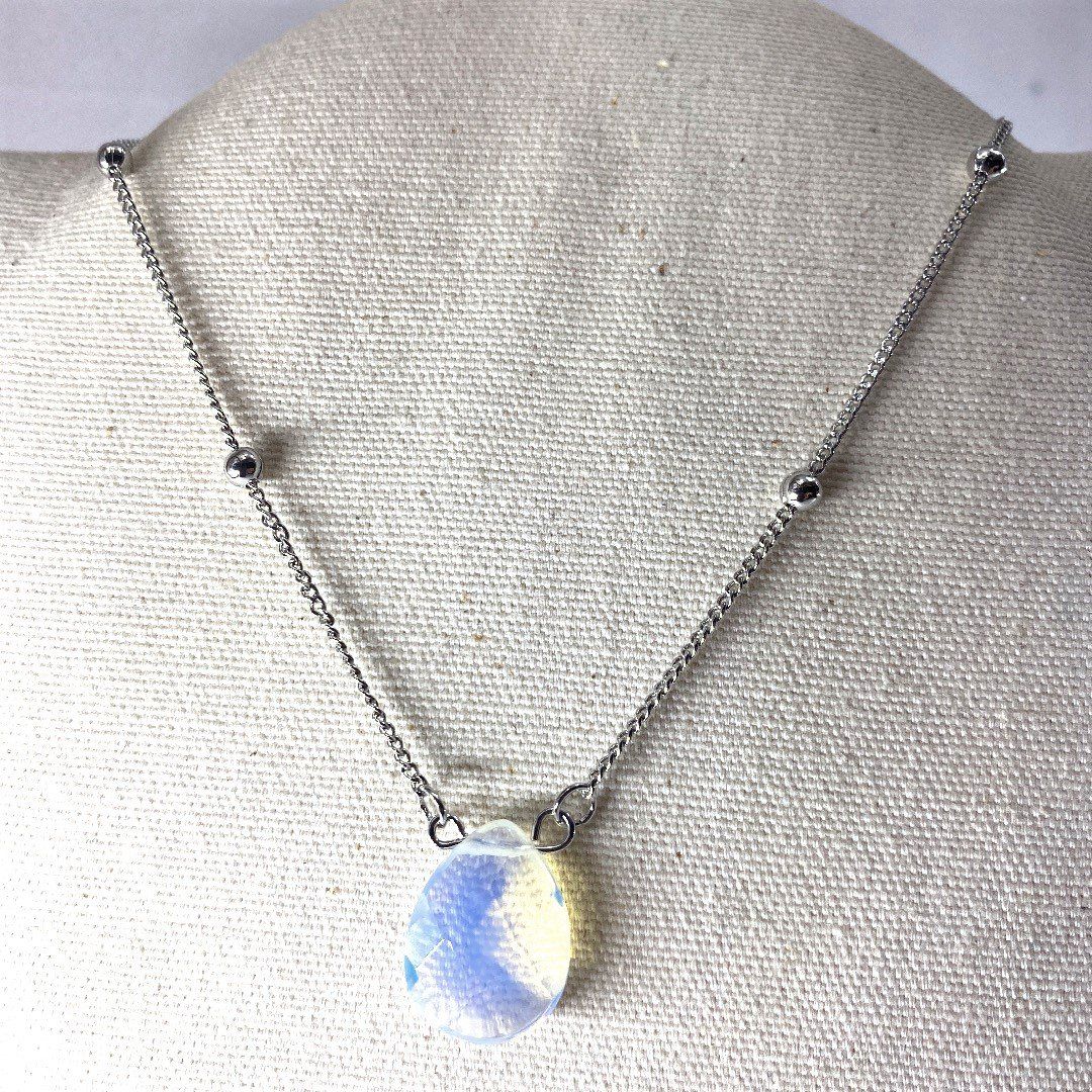 Catenine: Collier Silber 925 mit Opalith – Nuovo e nell'imballaggio originale da Matten b. Interlaken venduto da kero71 3