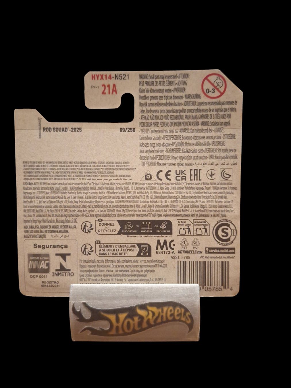 Hot Wheels Modellini d'auto: Hot Wheels Rod Squad 2025 Hi-Roller 5/10 S – Nuovo e nell'imballaggio originale da Adlikon venduto da Mmartin0 1