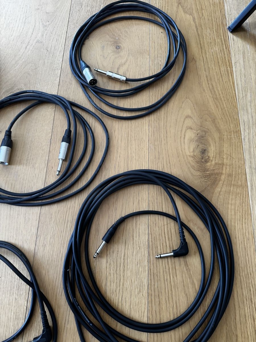Cavi: Diverse XLR-M - TRS/TS Kabel – Usato da Zürich venduto da 1cut2 3