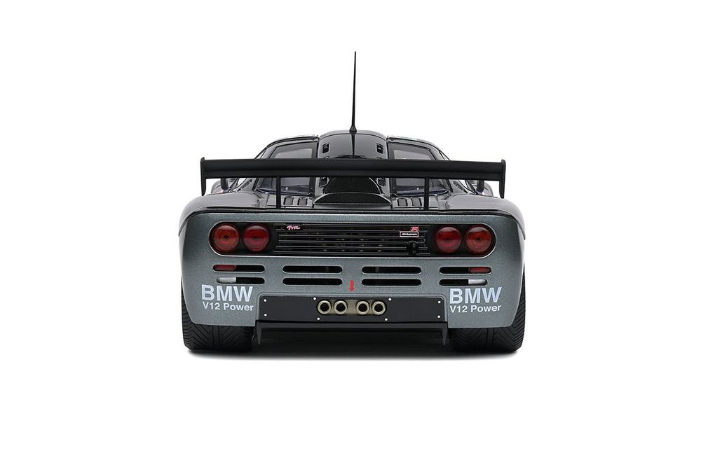 McLaren F1 GTR 24H Du Mans 1995 - Paul's Model Art 1/18 - Miniature Noire Métal - GT1