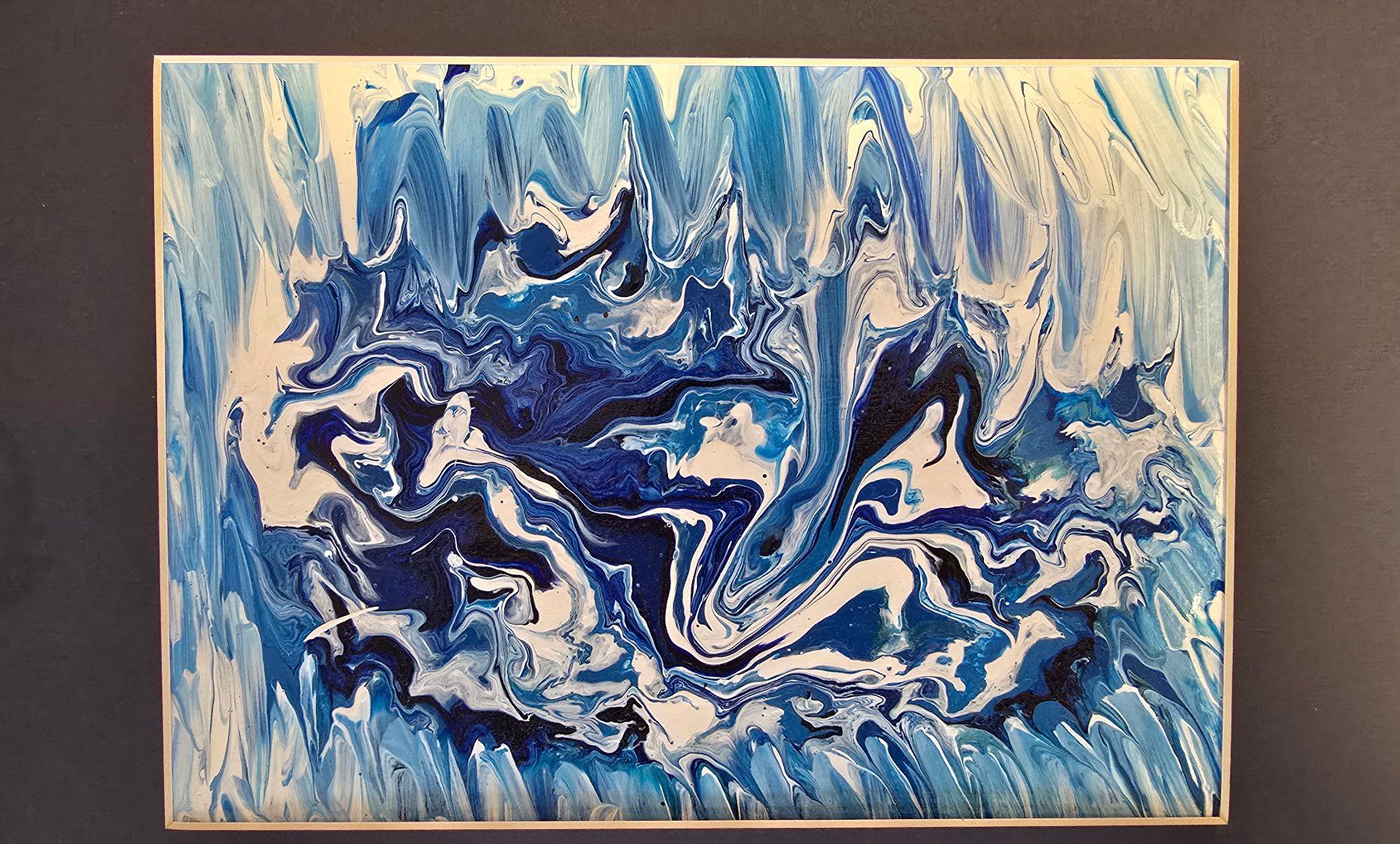 Foto & Immagini: Bild Acryl abstrakt Eisblume – Nuovo (secondo la descrizione) da Witterswil venduto da Regus 1