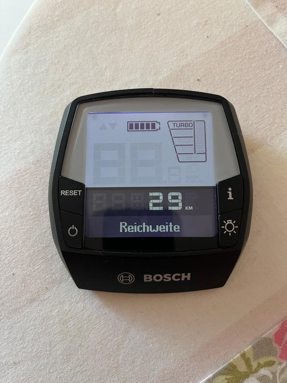 Bosch Ersatzteile: BOSCH Intuvia schwarz – Gebraucht aus Vaduz von netking3000