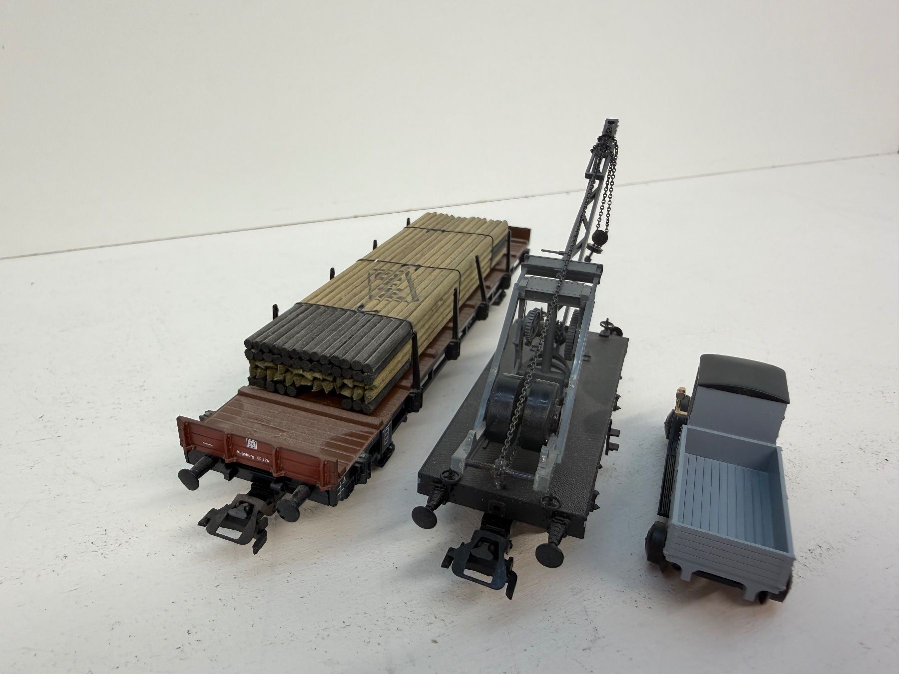 Märklin Trains électriques: Märklin 45091 Wagen-Set "Telegrafie" – D'occasion à Büsserach par ModellbahnDepot 6