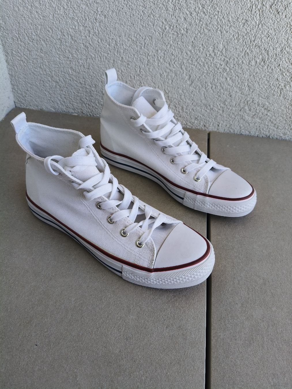 Herrenschuhe: Sneakers blanches neuves 38 – Neu (gemäss Beschreibung) aus Monthey von lesaffairesdecamille 1