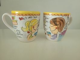 2 Blond Amsterdam Tassen, Set