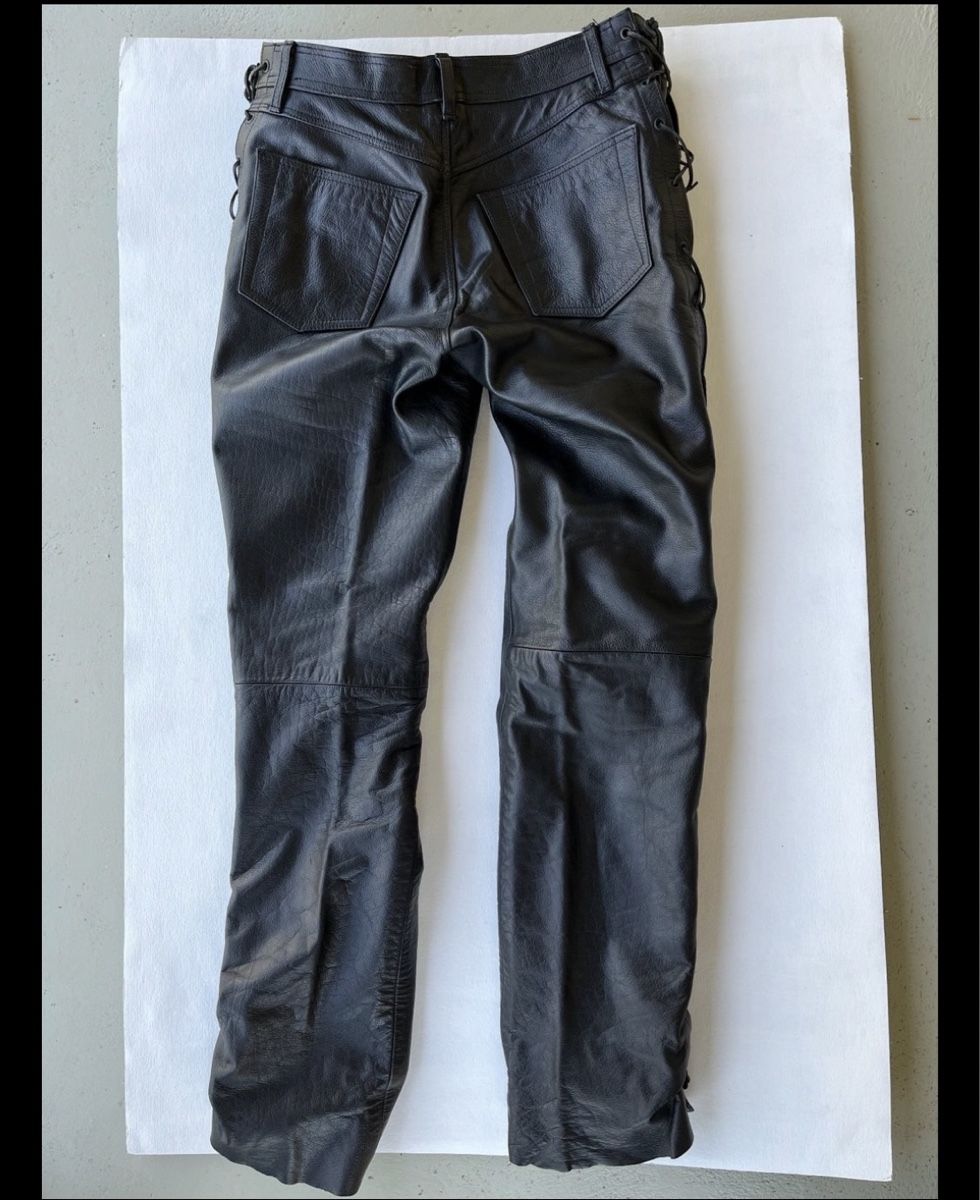 IXS Pantaloni: Lederhose mit Schnüre – Usato da Breitenbach venduto da Waslosbratan 1