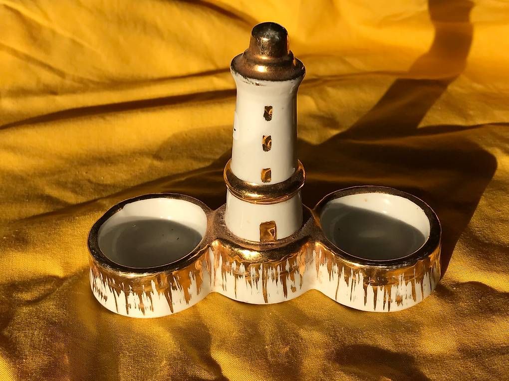 Tutte le decorazioni:  Petite salière en forme de phare  – Usato da Estavayer-le-Lac venduto da mar_2s6b 1
