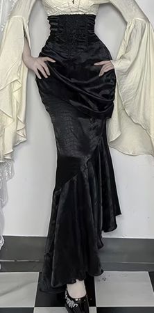 Glamour Gonna a sirena con vita corsetto-tg M/L-nuovo