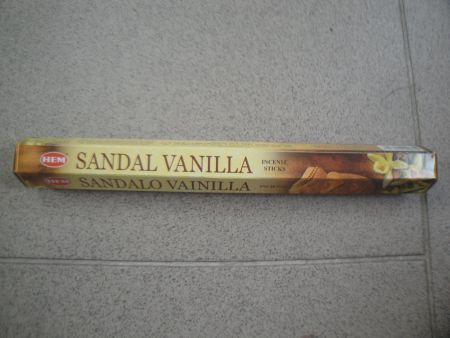 Räucherstäbchen 20Stück Sandal Vanilla