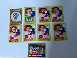 Panini Sticker WM 2026-Kroatien (9Stück)