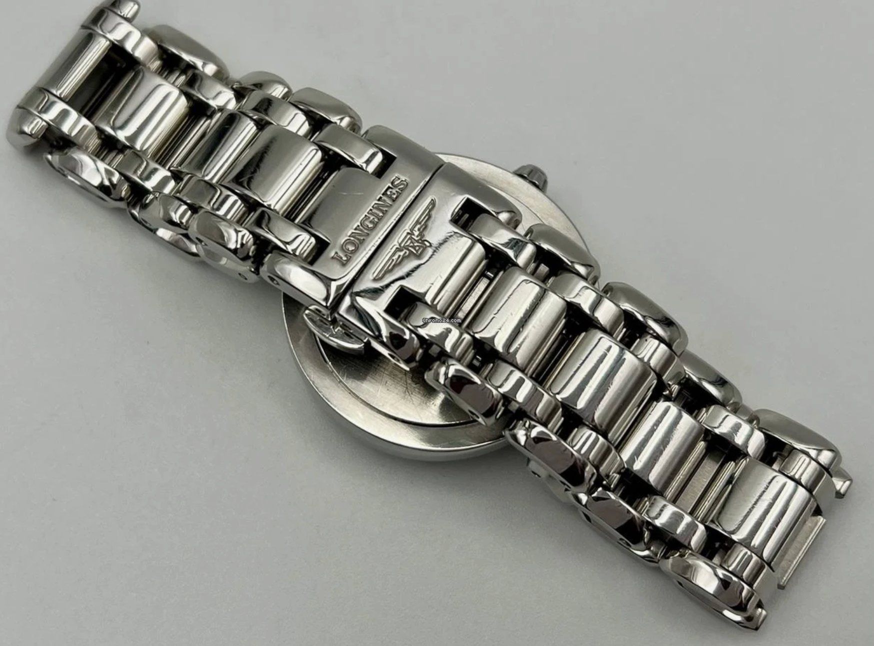 Longines Orologi: Longines Prima Luna Stainless Ref. L8.113.4 - Automatik – Usato da Zürich venduto da brothersinwatches 4