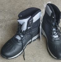 Winterstiefel schwarz grau neuwertiger Zustand