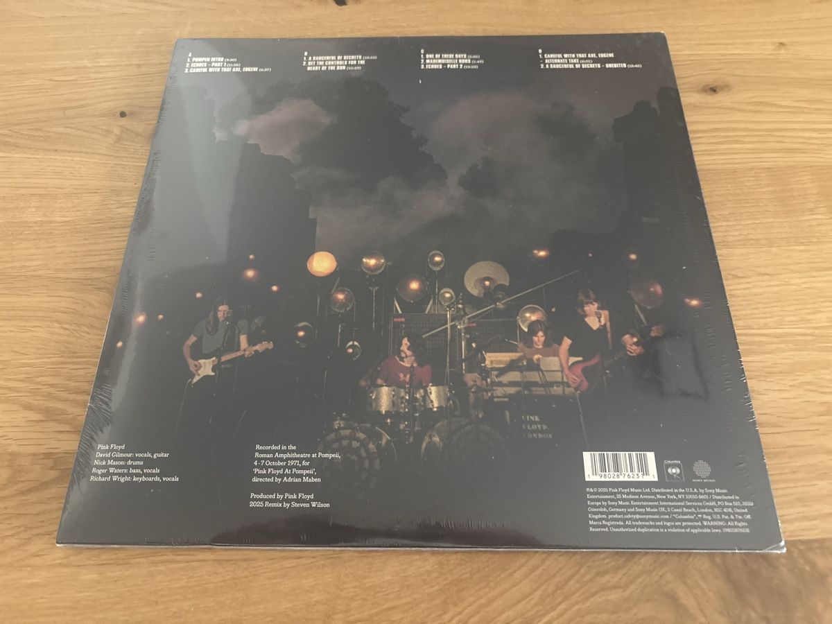 Dischi in vinile: Coffret pink  Floyd at pompeii neuf  – Nuovo e nell'imballaggio originale da Courchapoix venduto da Jubo1 1