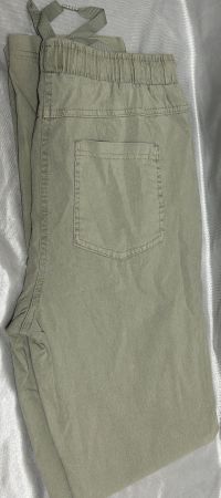 ***hellgrün Stretch-Hose L *** neuwertig