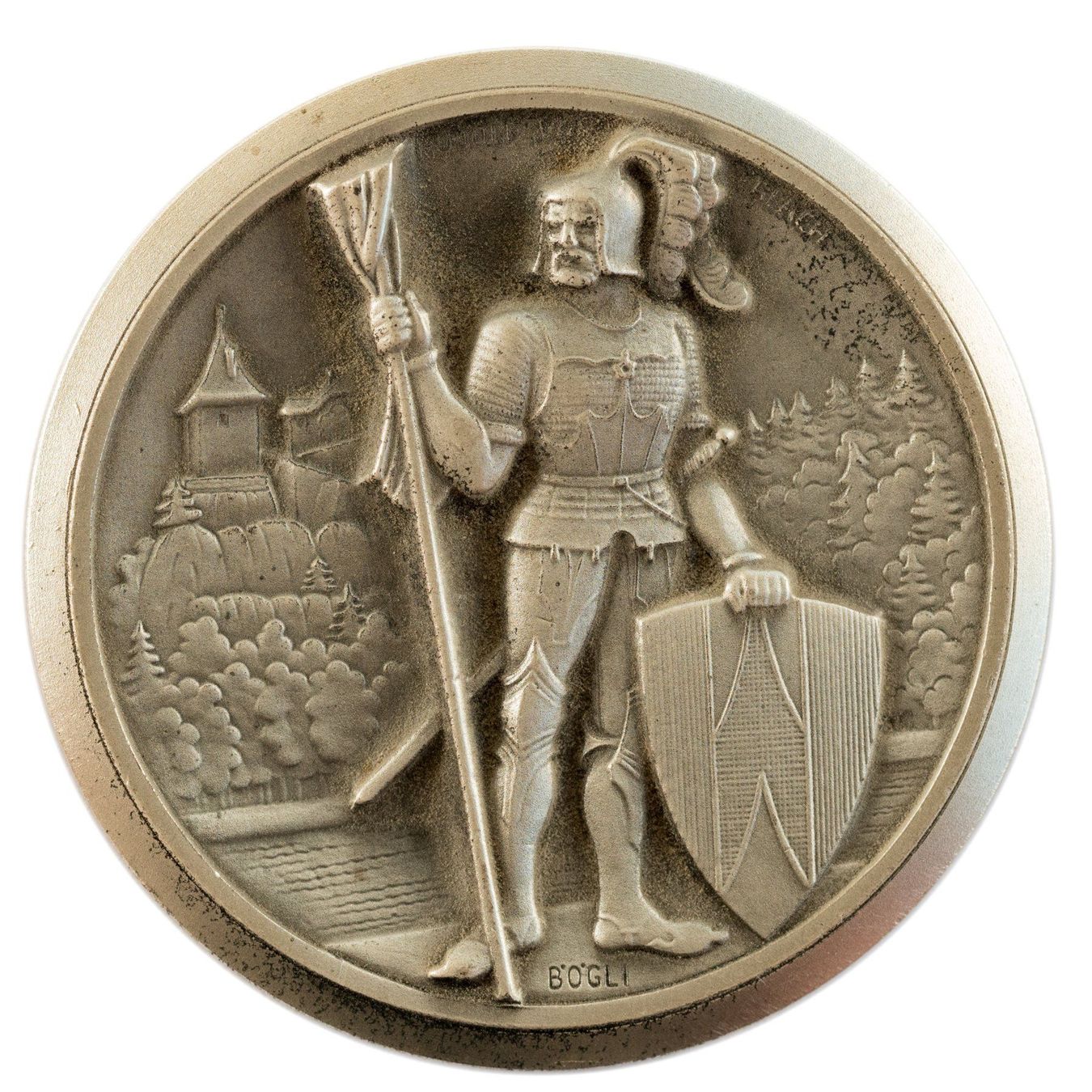 Medaillen: Schützenmedaille - Bern - Kleinkaliber – Gebraucht aus Rotkreuz von Swiss-Coins