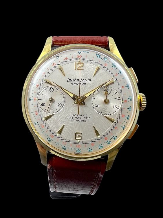Montre Vintage Suisse Louis Leuba Pour Femme - Mécanique Manuelle - Années 1970 - Neuf Avec étiquettes