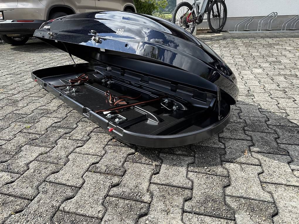 Box da tetto: Dachbox Gamaparts 330 Liter schwarz – Usato da Brienz BE venduto da Villeneuve 1