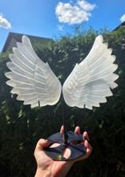👼🤍 Selenit Engelsflügel 897g