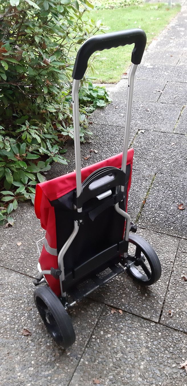 Sonstiges für Haushalt & Wohnen: ANDERSEN Einkaufstrolley Royal / Tasche rot – Gebraucht aus Henggart von hen_9f22 1