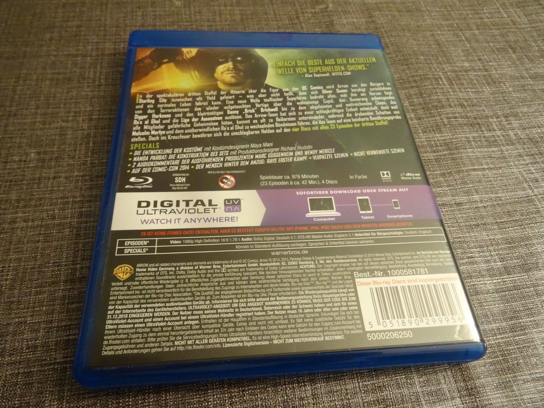 Alle DVDs: Arrow - Staffel 3 (Blu-ray) – Gebraucht aus Olten von Disc-Verkauf 1