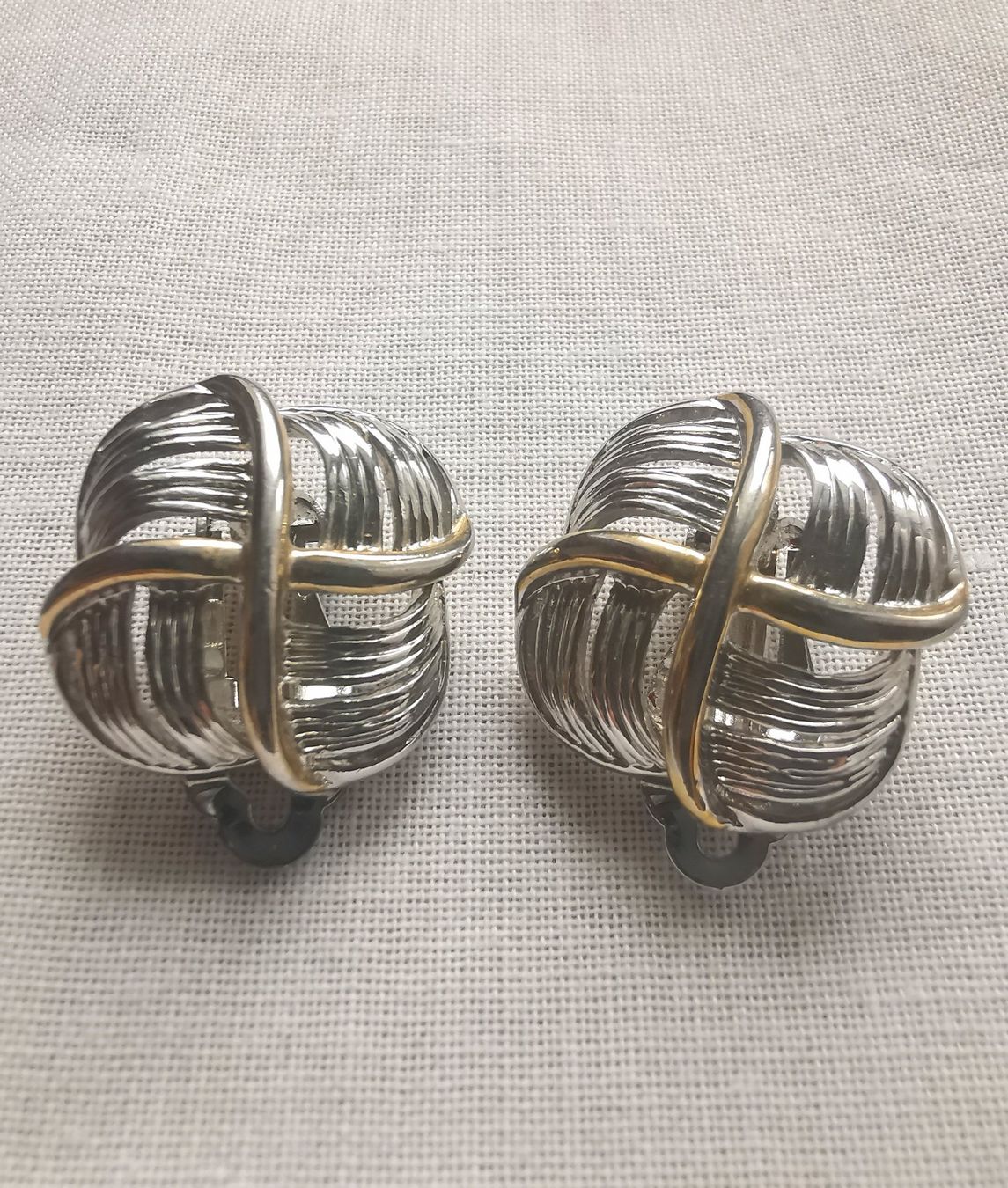 Boucles d'oreille: Boucles d'oreille clip/ Ohrringe Clip/ Orecchini – D'occasion à Fribourg par SD1910 9