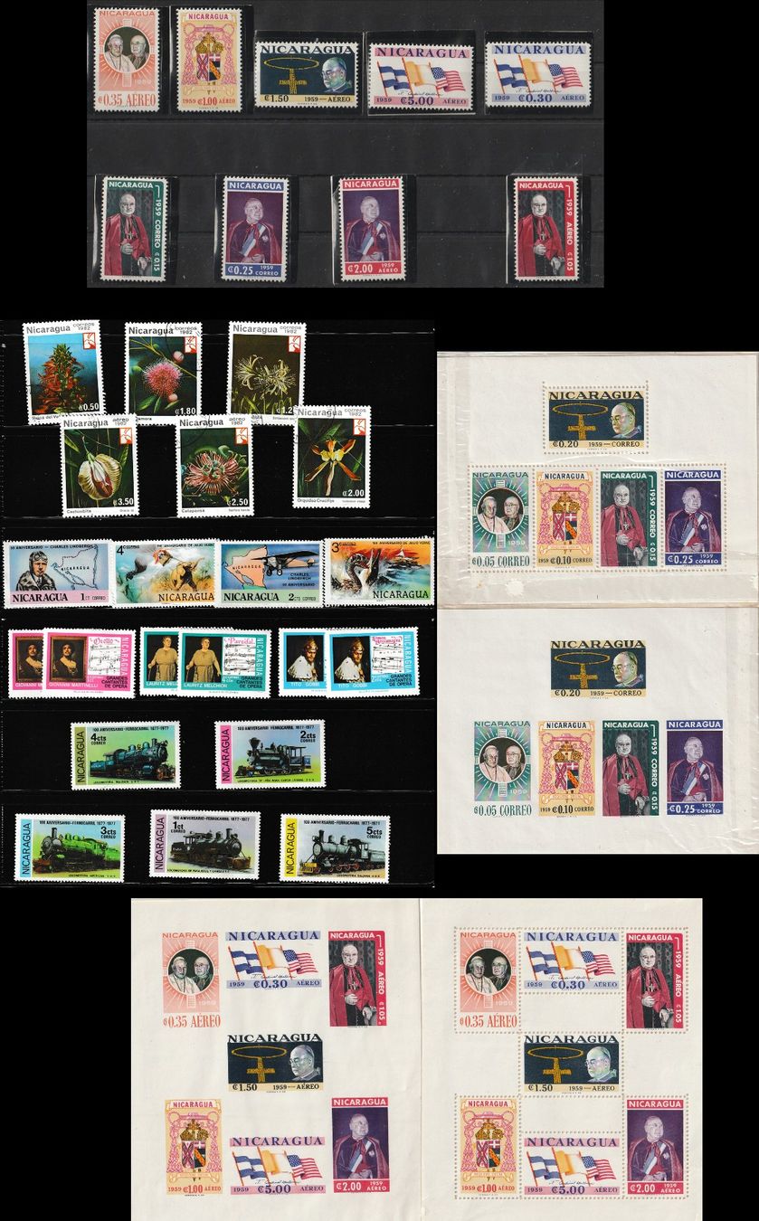 Tutti i francobolli: Nicaragua - Anciens timbres – Usato da Carouge GE venduto da Crystal_Energy