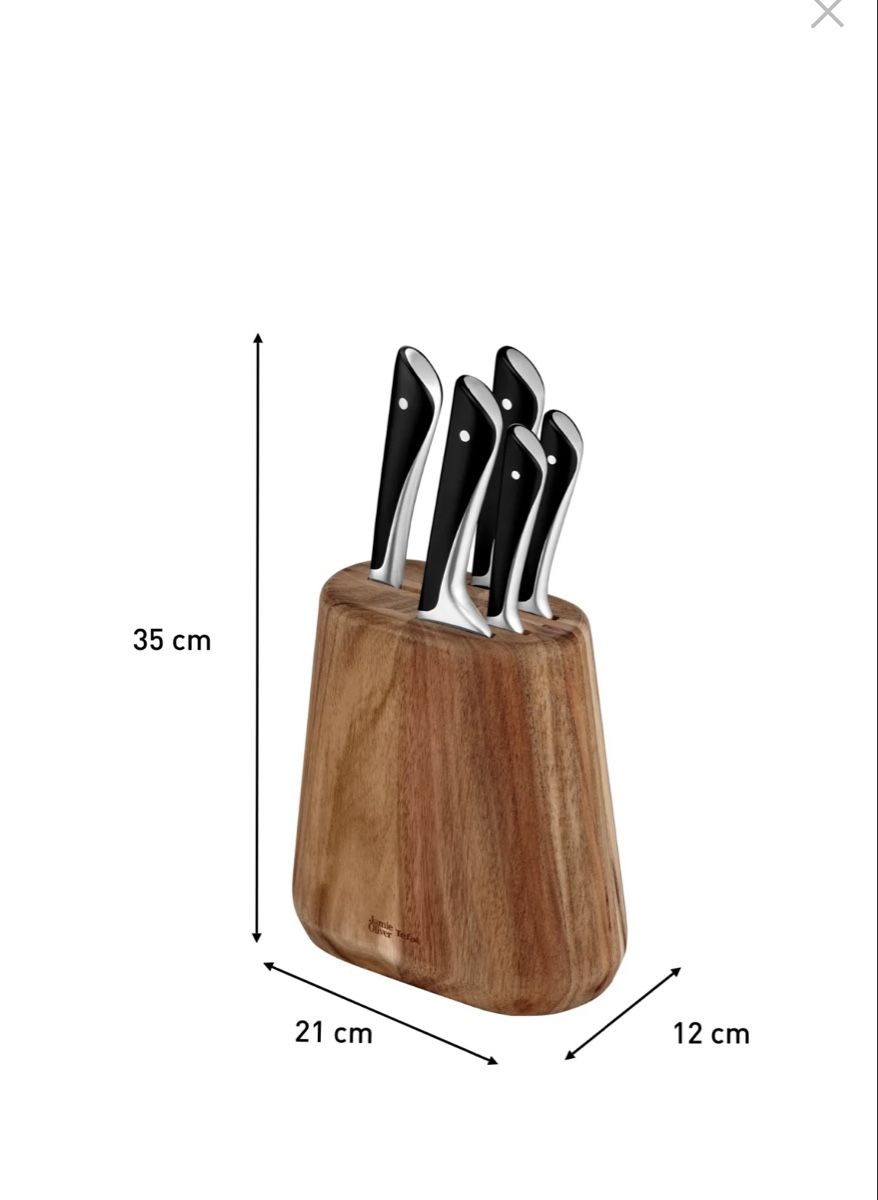 Messer: 1x Tefal Jamie Oliver Messerblock-Set – Neu und originalverpackt aus Uetikon am See von chankla
