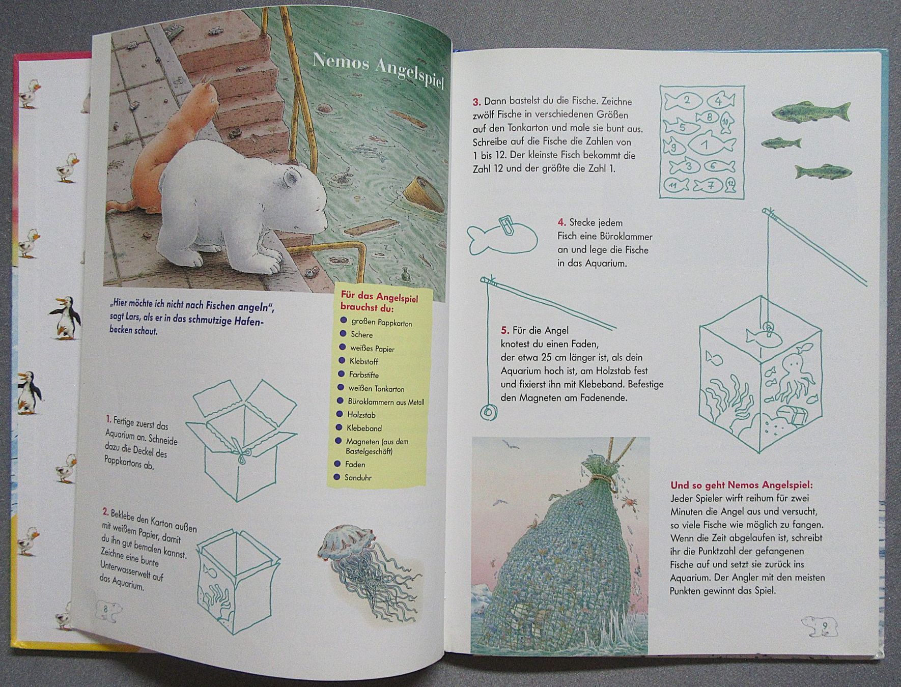 Bücher: Der kleine Eisbär - Basteln mit Spass – Gebraucht aus Auenstein von Padabimbim 3