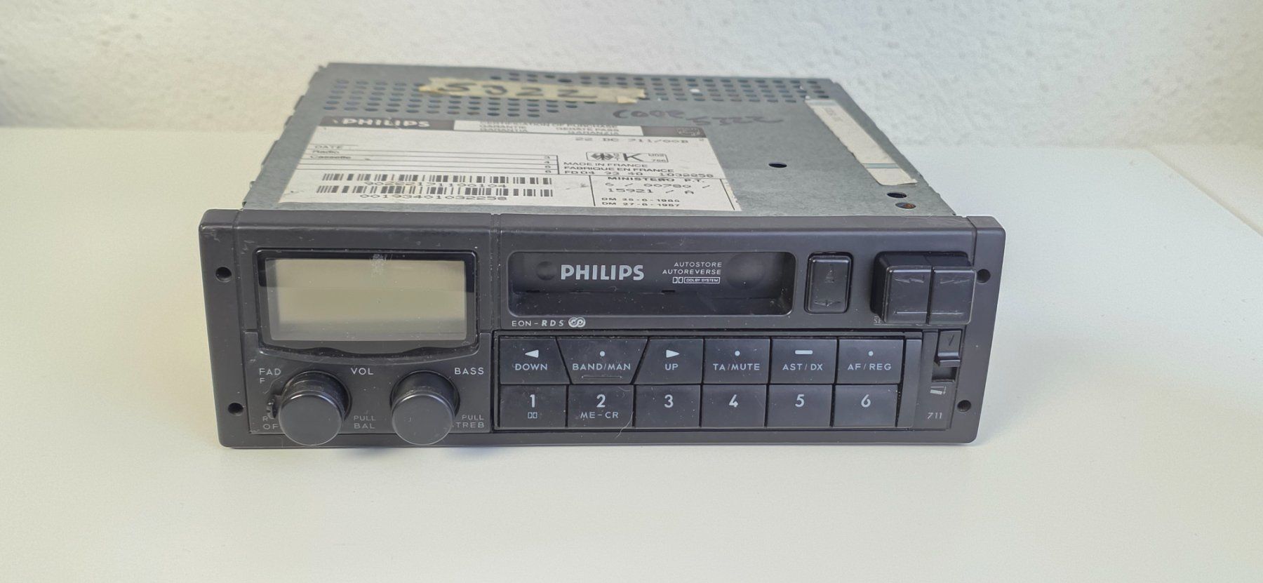 Philips Radio: Philips DC-711Autoradio Oldtimer Rarität – Usato da Heimenhausen venduto da rovermini