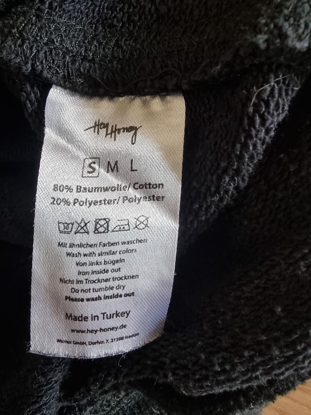 Pullover & Sweatshirts: Schwarzer Hoodie "Let's Chant! 2020" – Gebraucht aus Goldach von Cooky2011 3