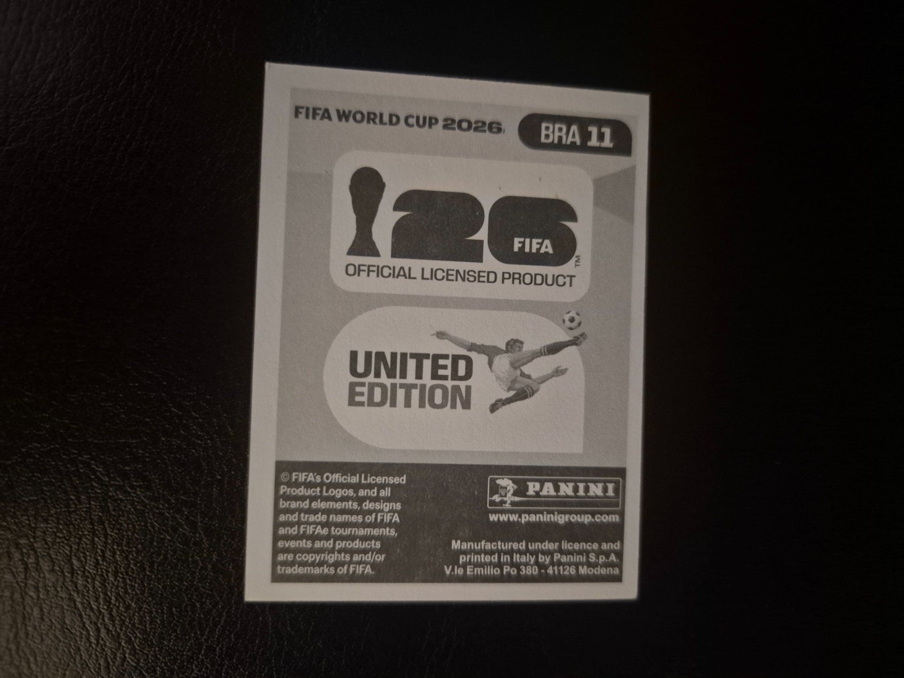 Panini Carte collezionabili: Panini WM 26 BRA 11 – Nuovo (secondo la descrizione) da Rorschacherberg venduto da AJ3108 1