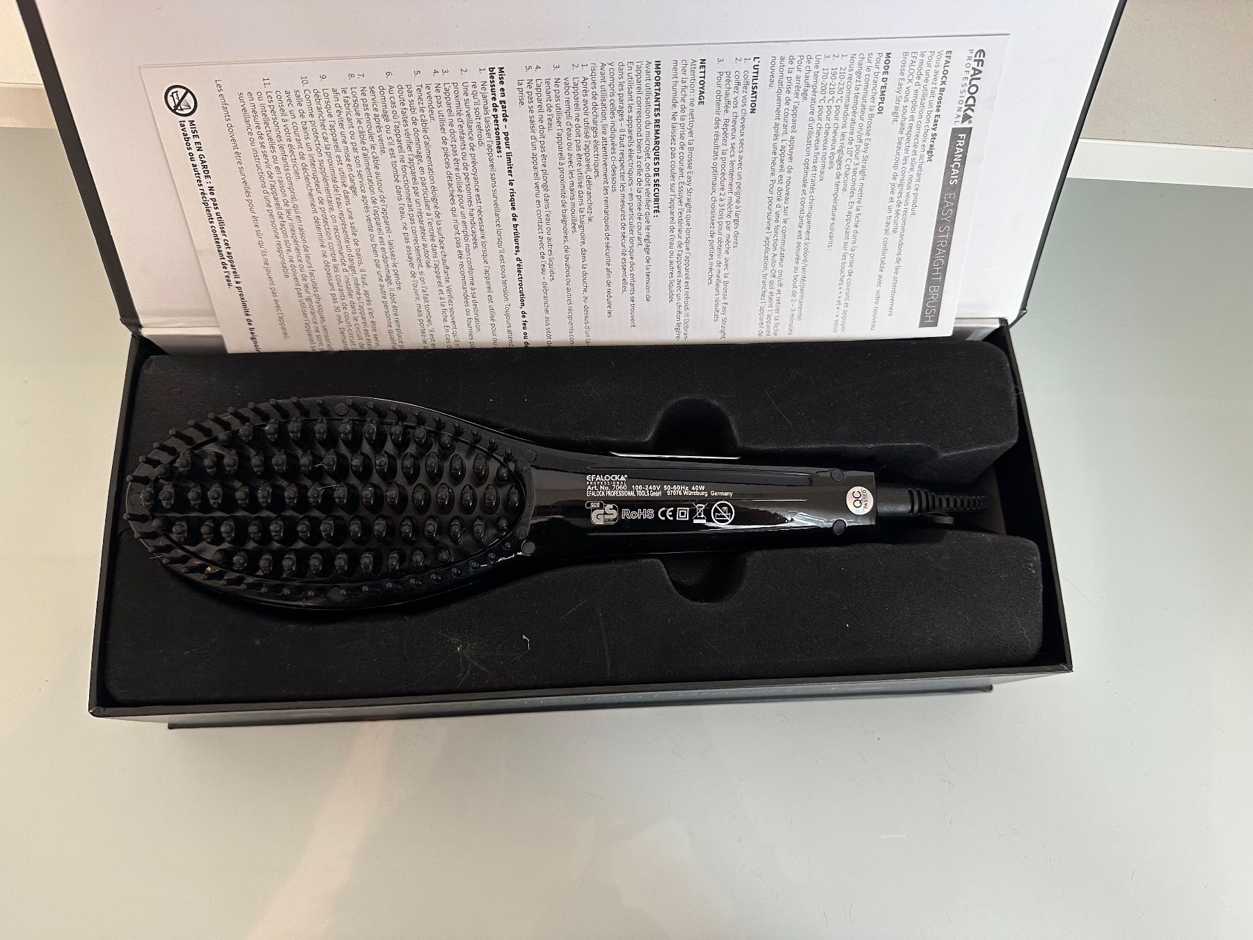 Sonstige Haarpflege: Easy Straight Brush – Neu und originalverpackt aus Aesch LU von mir_5wpx 1