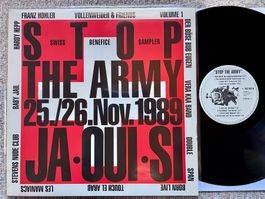 Stop The Army 1989 Span Les Maniacs Rams LP GEWASCHEN TOP