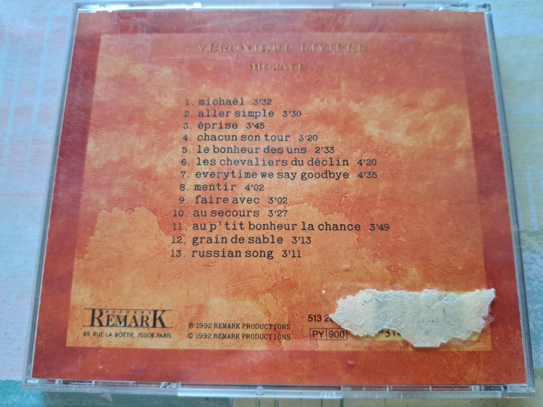CD: CD Véronique Rivière - Mojave – Usato da Pully venduto da bro_n52j 1