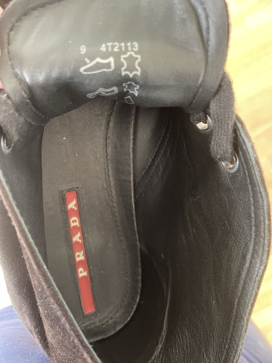 Prada Scarpe da uomo: Prada Retro Herren Wildleder braun  – Usato da Appenzell venduto da tdo_7m56 2
