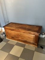 Cassapanca rustica in legno massello