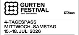 2x 4-Tagespass Gurtenfestival 2026